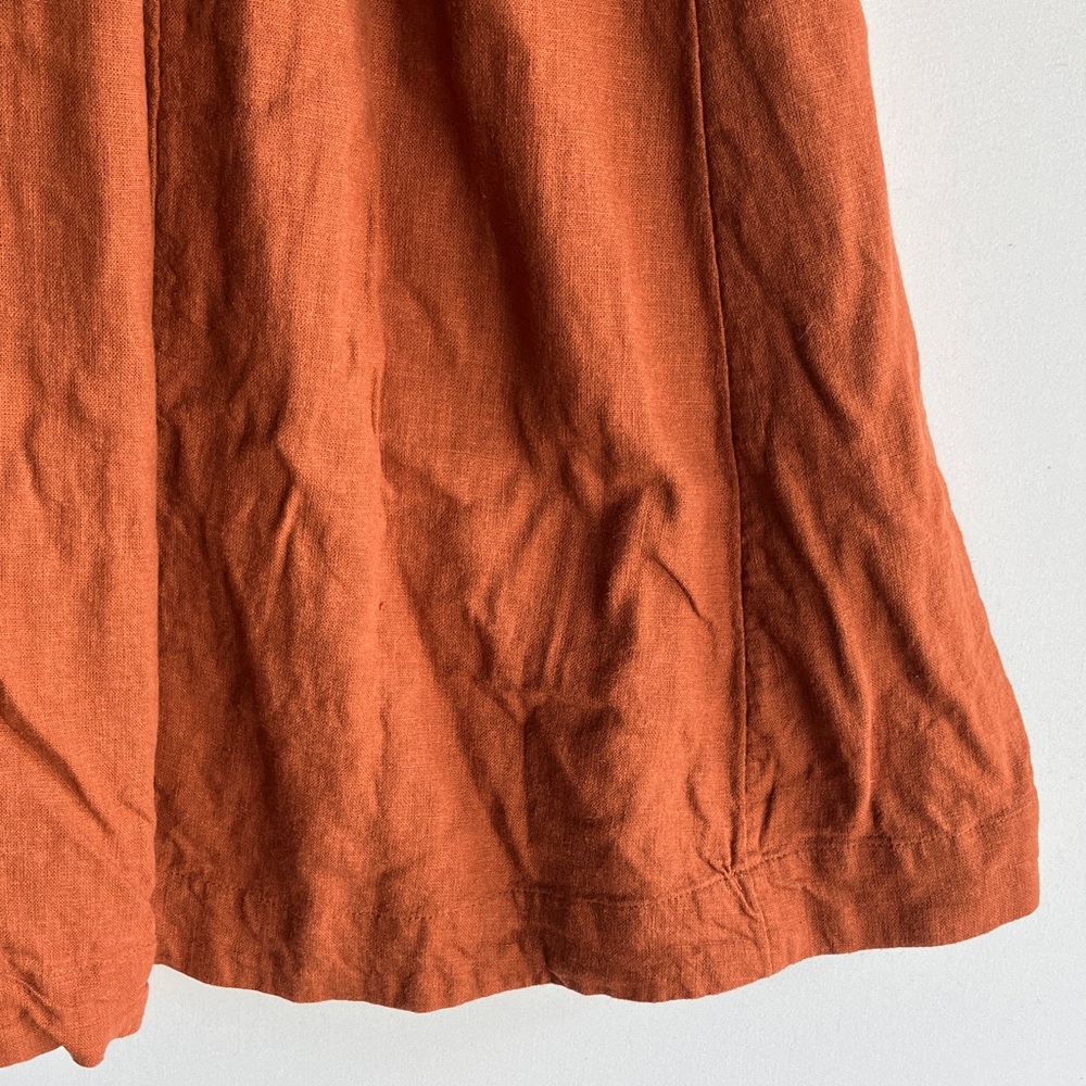 Abercrombie & Fitch Rust Midi Dress - Picture 3 of 6